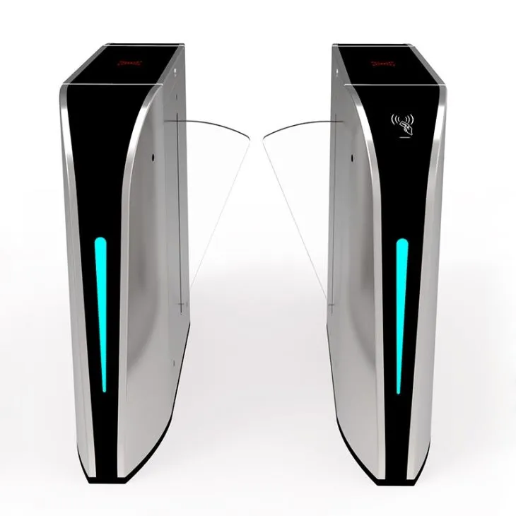 Shenzhen Factory Sale Fashionable Flap Turnstile Swing Barrier Gate