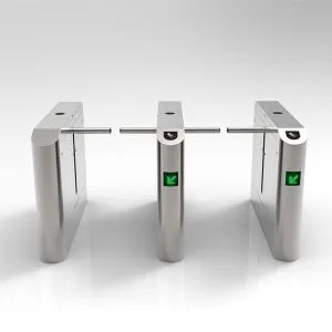 RFID کارڈ ریڈر کے ساتھ فٹنس جم آرم ڈراپ ٹرن اسٹائل گیٹ